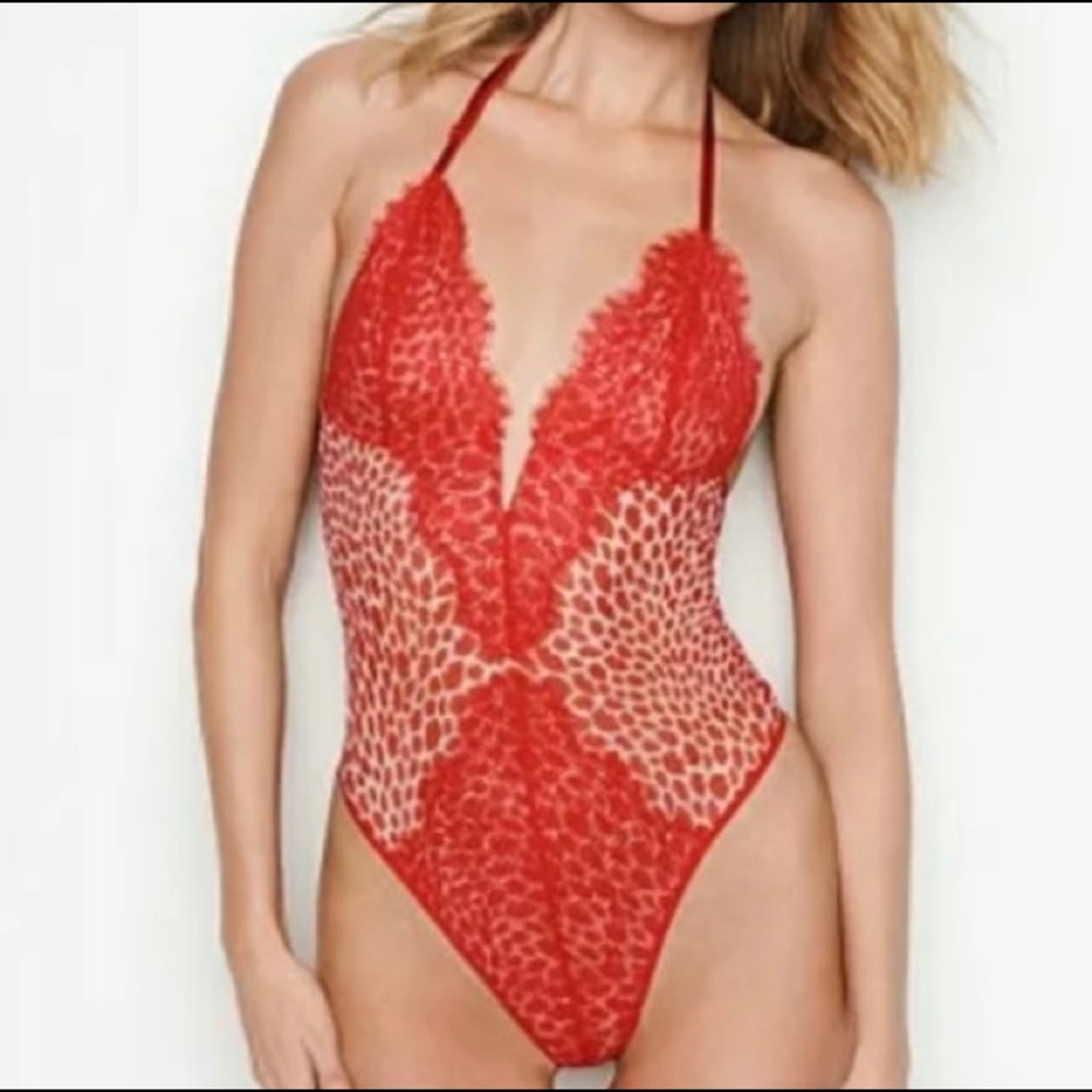 Victoria’s Secret teddy lace bodysuit